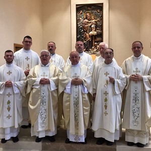 Proslava 50. obljetnice svećeništva o. Vatroslava Halambeka i don Stjepana Bolkovca